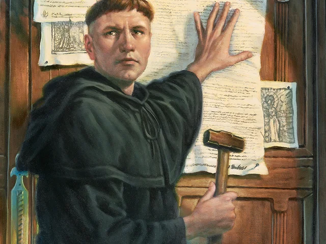 "Ninety-Five Theses" nailed to Castle Church