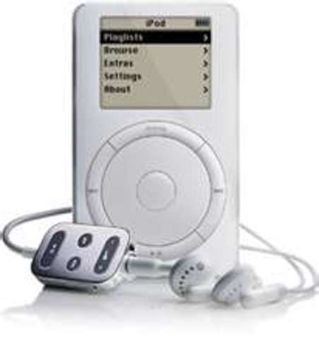 Apple created 1st ipod