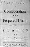 Articles of Federation 1781- 1787