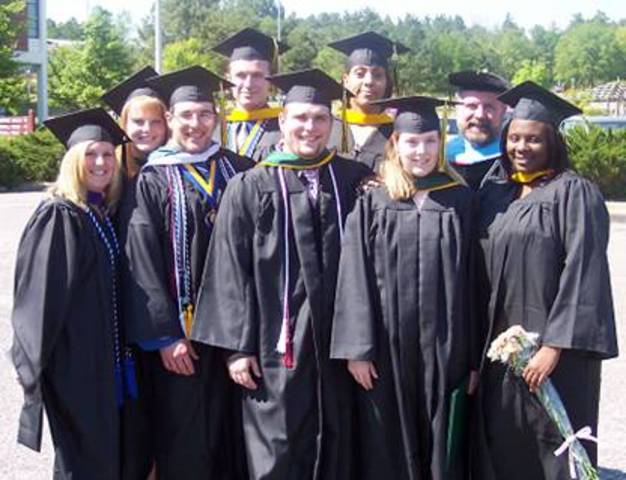 Graduate College with Bachelor's degree in Criminal Justice!