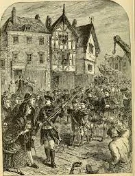 British Troops occupy Boston