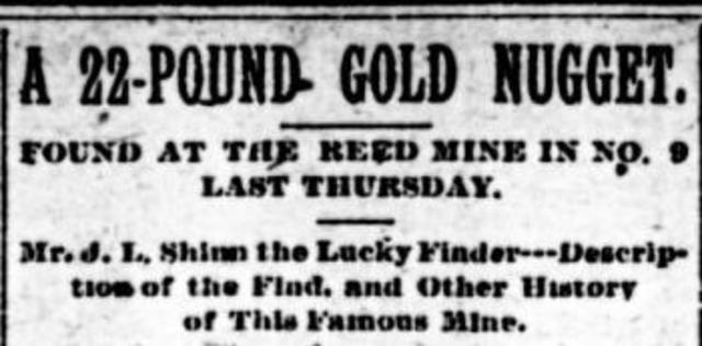 Gold Found in the U.S.