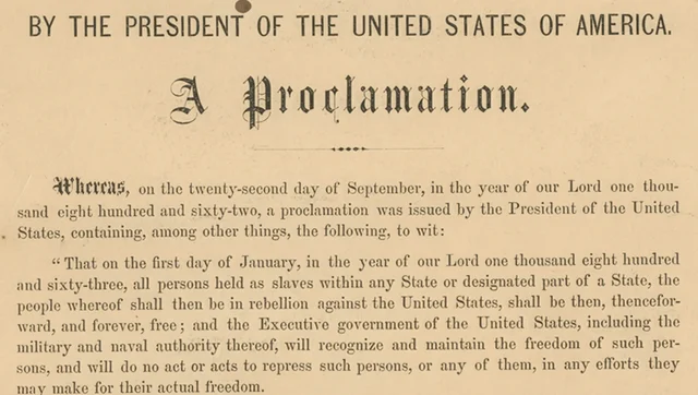 Proclamation