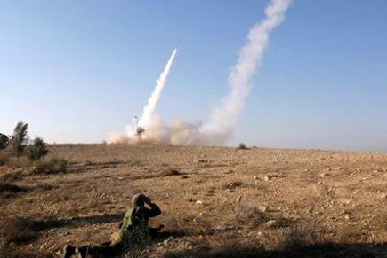 Rocket response from Gaza