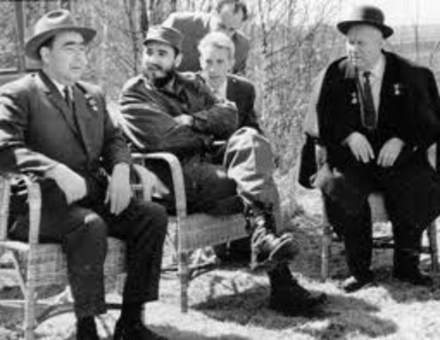 Cuba openly aligns itself with the Soviet Union and their policies