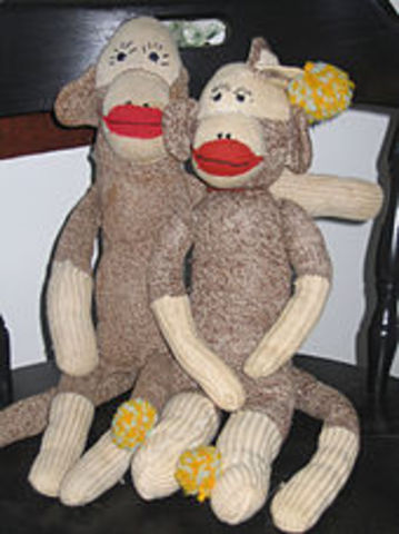 The First Sock Monkey