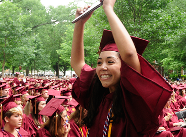 Graduate from college/first job