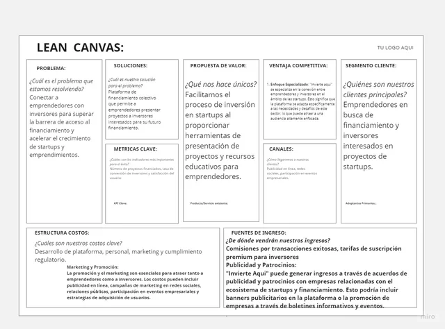 Lean Canvas