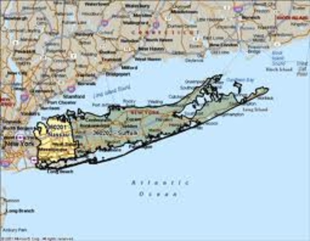 MADDIE IS AT LONG ISLAND