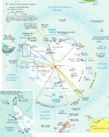 Australia signs Antartica Treaty