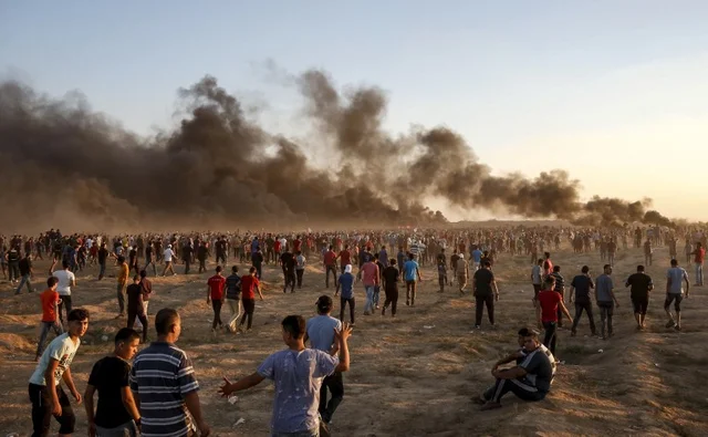 Protests in Gaza