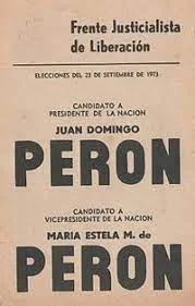ELECCIONES PRESIDENCIALES 1973
