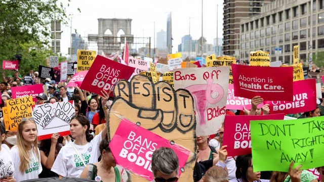 The overturn of Roe v. Wade