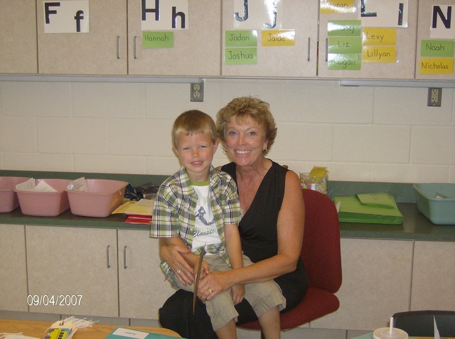 Cam starts Kindergarten