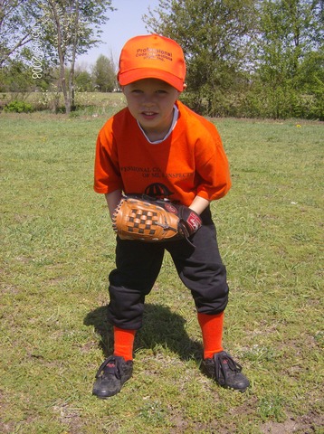 Cam's love of baseball begins!