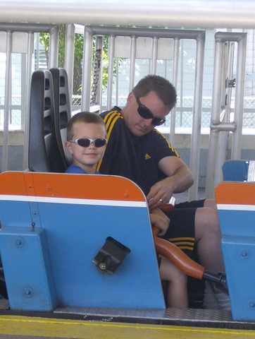 First rollercoaster ride