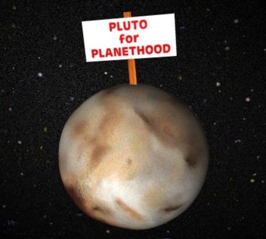 Pluto gets demoted