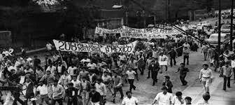 Conflictos estudiantiles y sociales