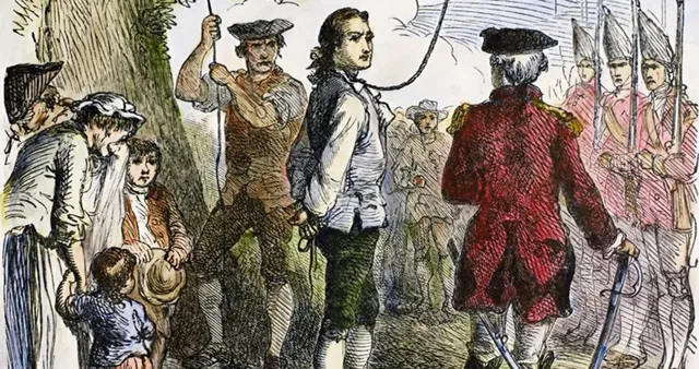 The Execution of Captain Nathan Hale