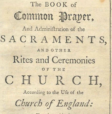 The Book Of Common Prayer