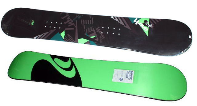 I get my first snowboard!
