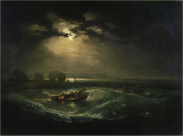 Fishermen at Sea, JMW Turner