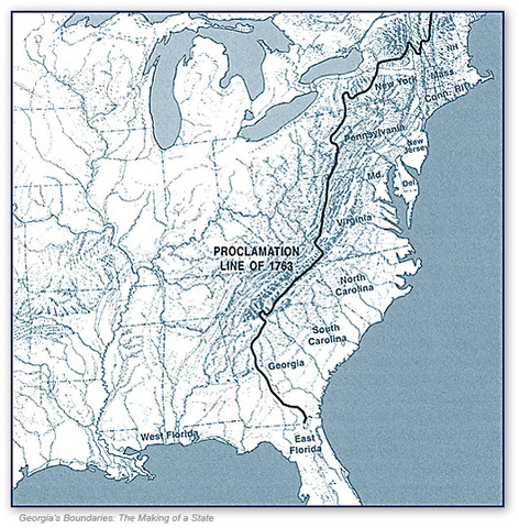 Proclamation line of 1763
