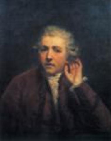 Sir Joshua Reynolds paints self-portrait