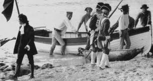 Captain James Cook raised the Union Jack on what is now called Possession Island