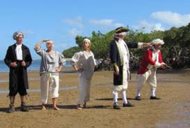 Captain Arthur Phillip, commander of the First Fleet of eleven convict ships from Great Britain