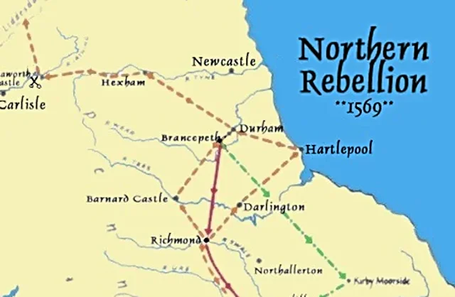 The 1569 Northern Rebelllions ⚔︎