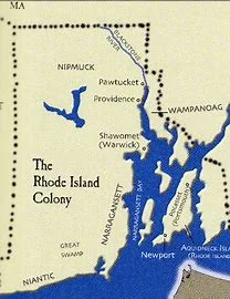 La colonia de Rhode Island fue fundada