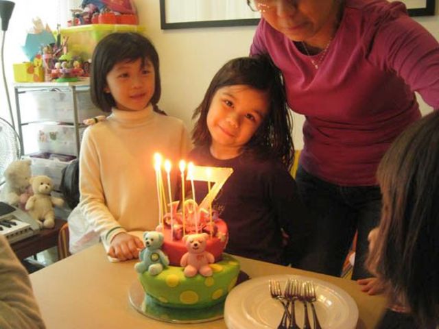 My 7th birthday party
