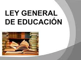 Ley General de Educación. Planeación educativa