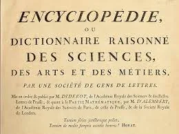 Diderot and d'Alembert started pushing the Encyclopedia