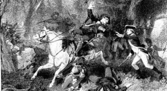 American troops capture King's Mountain