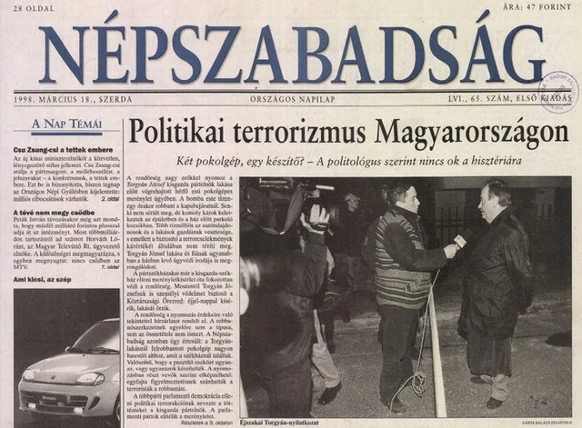 Merénylet Torgyán ellen