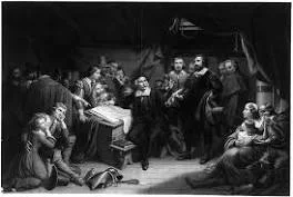 Signing of the Mayflower Compact