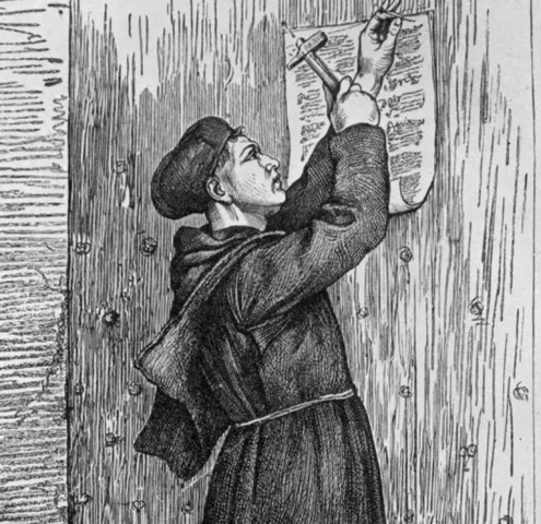 MARTIN LUTHER, The Ninety-Five Theses.