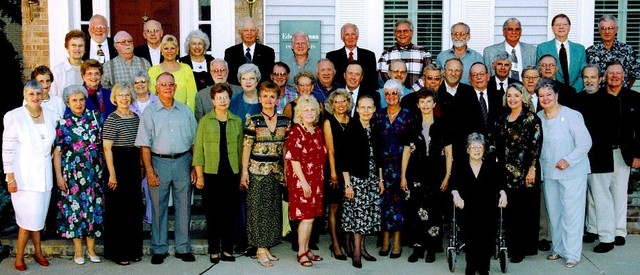 Reminisce with friends at 50 year reunion.