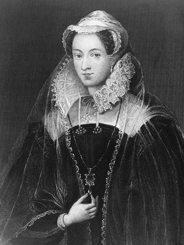 Mary Queen of Scots : a threat to Elizabeth.