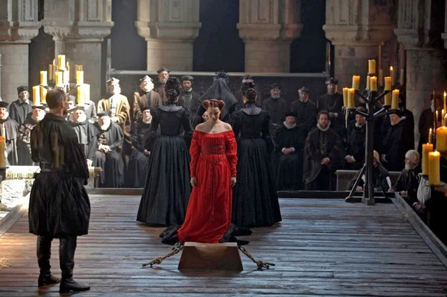 The execution of Mary Queen of Scots.