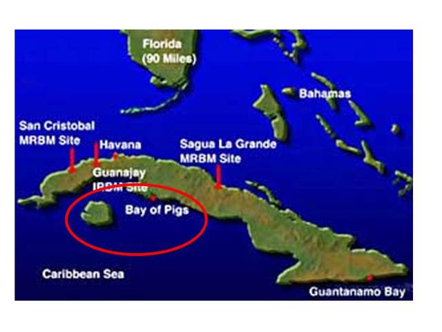Bay of Pigs Invasion of Cuba failed