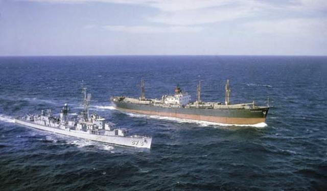 Naval Blockade is Built