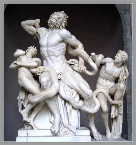 Laocoont i els seus fills (El Vaticà, s.III - II a.C.)