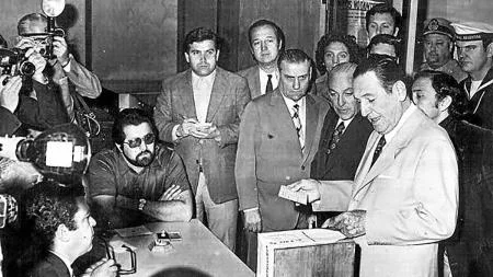 Convocatoria a elecciones presidenciales