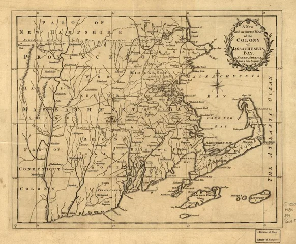 Massachusetts bay colony founded