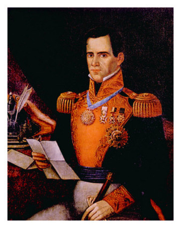Santa Anna Takes over Mexican Government