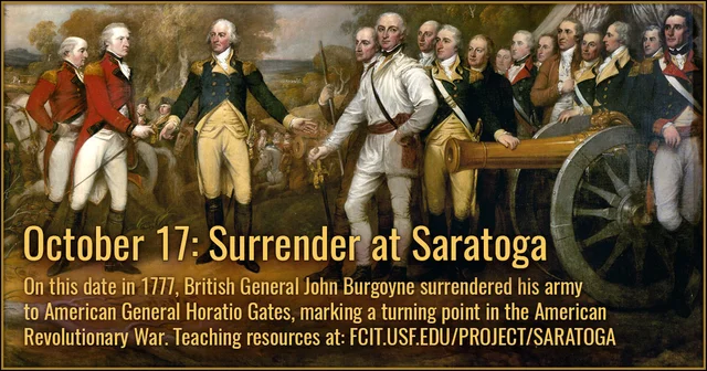 The Battle of Saratoga