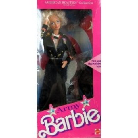 Barbie joins the Army